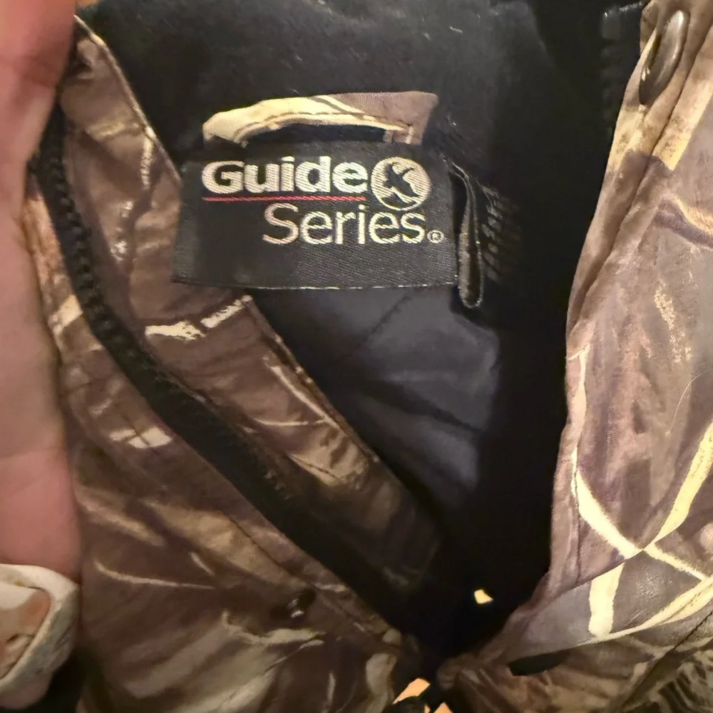 Kids Camouflage Hooded Jacket‎ - Brown Camo: Guide Series XL